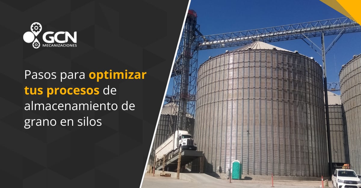 Pasos para optimizar tus procesos de almacenamiento de grano en silos
